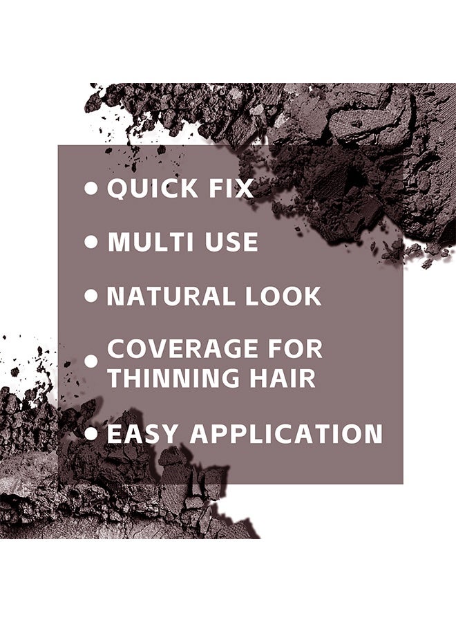kakashow Hairline Powder, Hair Root Concealer, Instantly Root Cover Up Hairline Cream, Long Lasting Hair Shadow Powder, Hair Concealer For Greys, Thinning Hair, Hair Toppers, Hair Root Dye, Thin Hair Powder (Brown) - Image 3