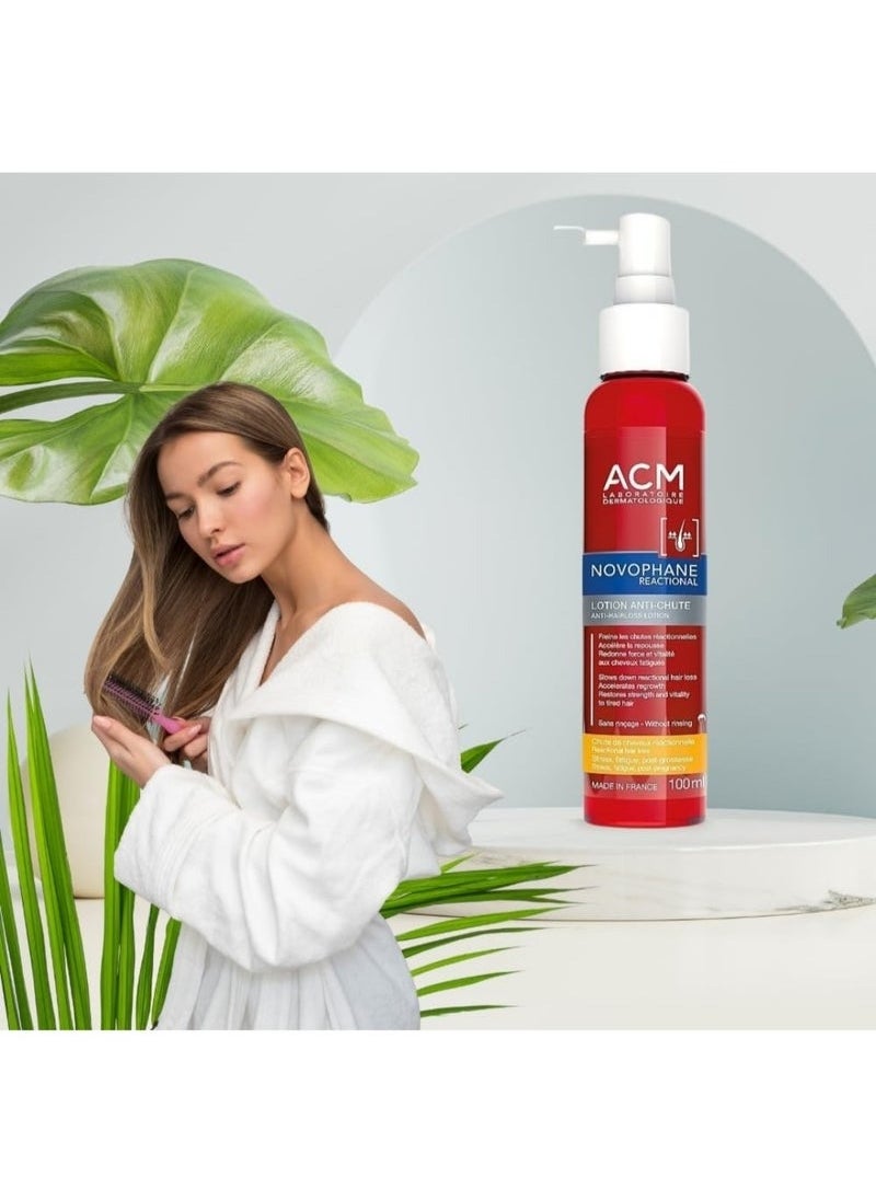 ACM ACM Novophane Anti-Hair Loss Lotion 100ml | Strengthens Roots & Stimulates Hair Growth | For Men & Women  - Image 3