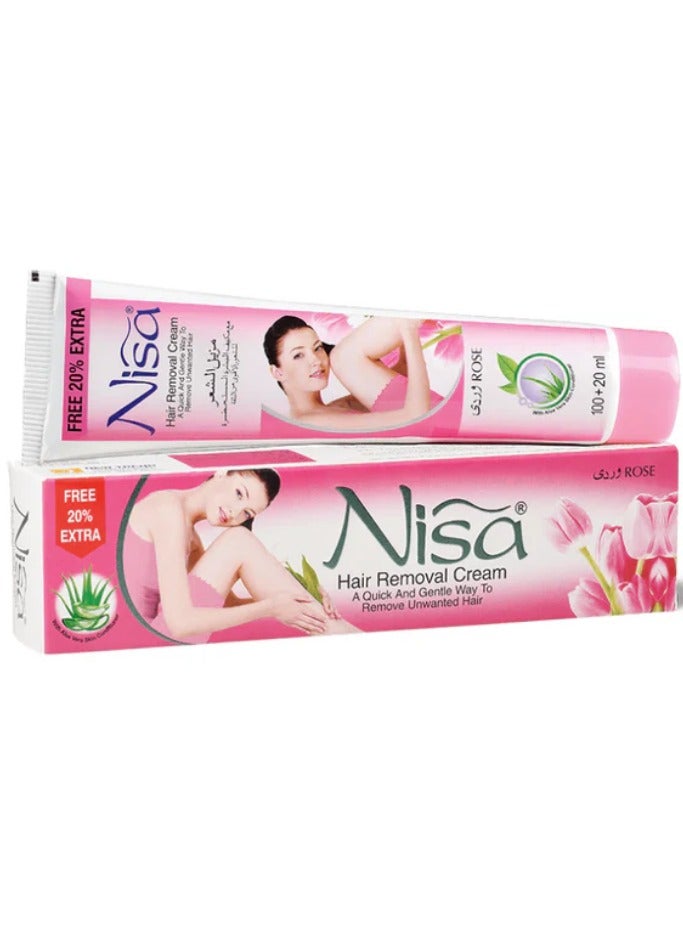 Nisa Hair Removal Cream With Rose