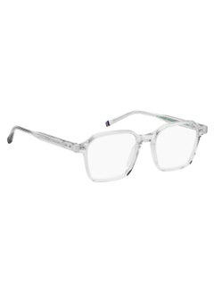 TOMMY HILFIGER Men's Rectangular Shape Acetate Sunglasses TH 2071  44 - Lens Size: 43.7 Mm - Crystal  - Image 2