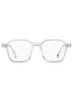TOMMY HILFIGER Men's Rectangular Shape Acetate Sunglasses TH 2071  44 - Lens Size: 43.7 Mm - Crystal  - Image 3