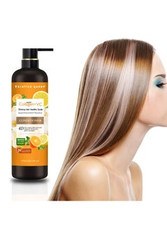 Generic keratin queen Hair Shampoo and Conditioner Set Pure Vitamin c orange hair shampoo  - Image 4