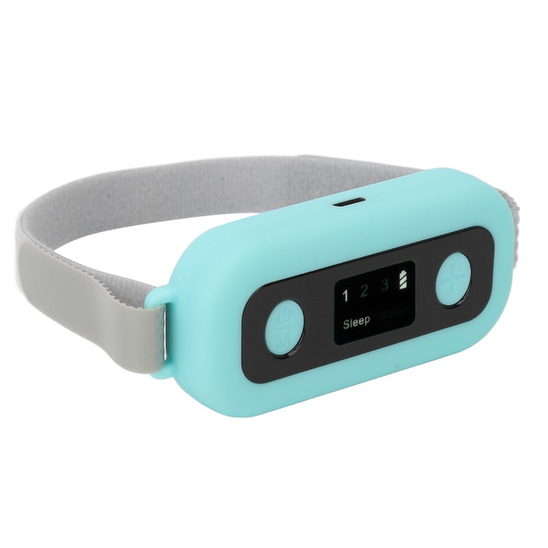 Sleep Instrument Smart Portable Light Weight Microcurrent Physics Handheld Sleep Device for Home Office School Green - Image 2