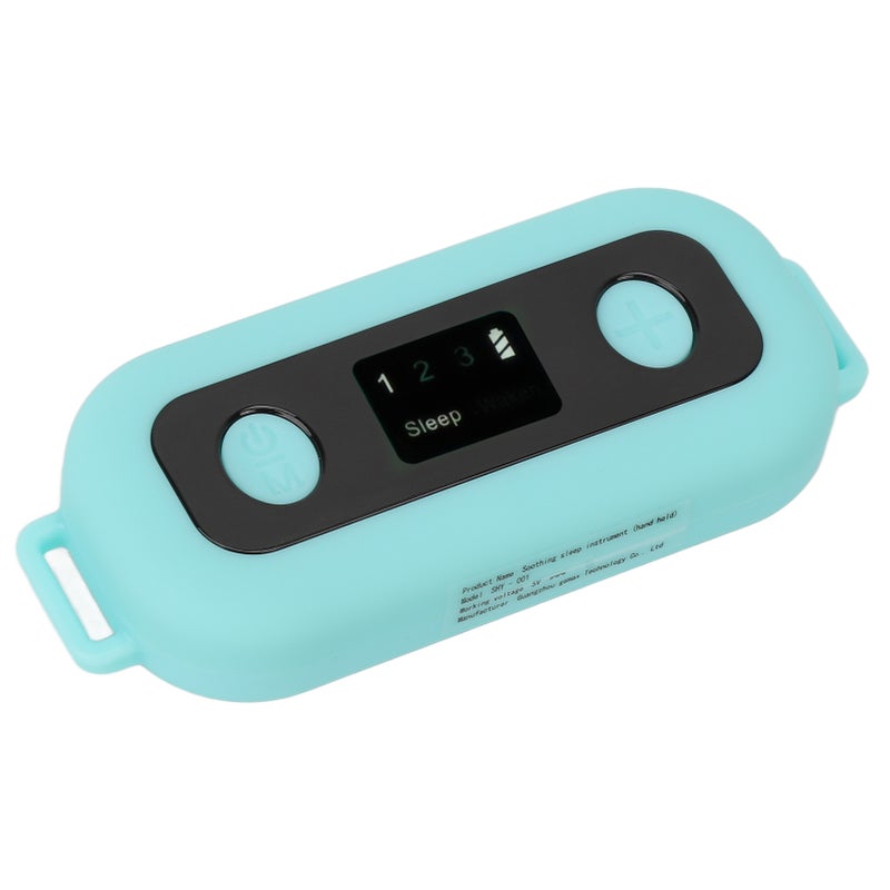 Sleep Instrument Smart Portable Light Weight Microcurrent Physics Handheld Sleep Device for Home Office School Green - Image 5