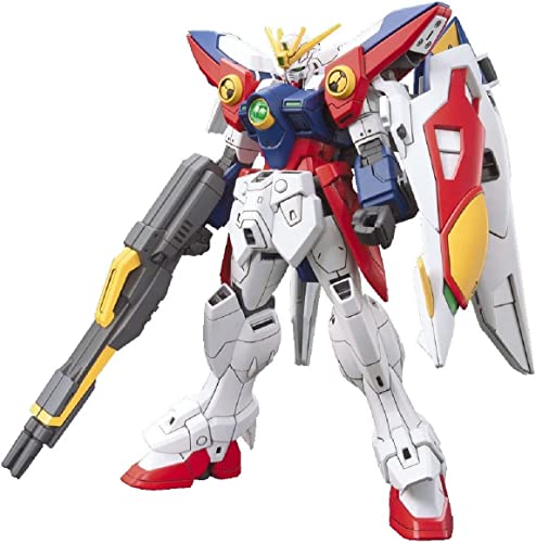 BANDAI SPIRITS Bandai Hobby HGAC Wing Gundam Zero Model Kit 1144 Scale - Image 1