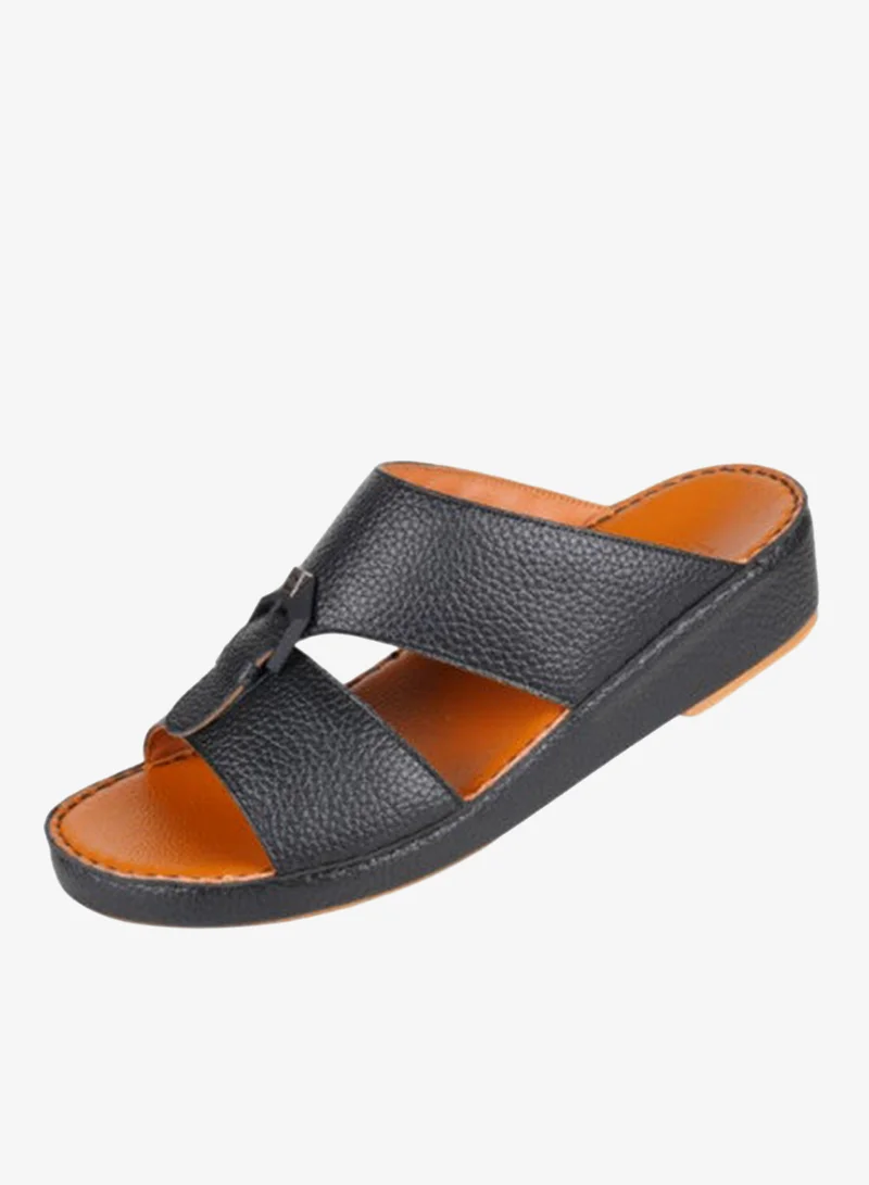 008-3733 Barjeel Uno Men Arabic Sandals BS 05 Black