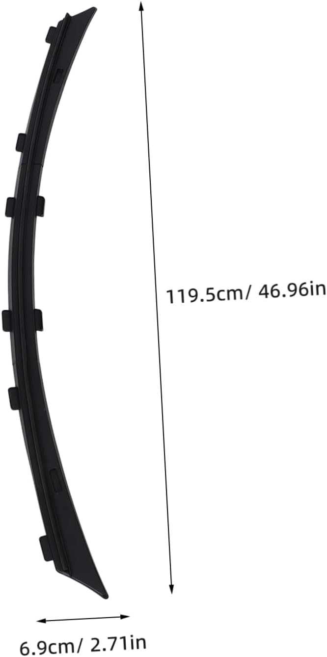 Front Hood Seal Stripping Rubber for Model Easy Installation Reduces Noise Keeps Engine Area Dry Shields Water Vapor Enhances Performance - Image 2