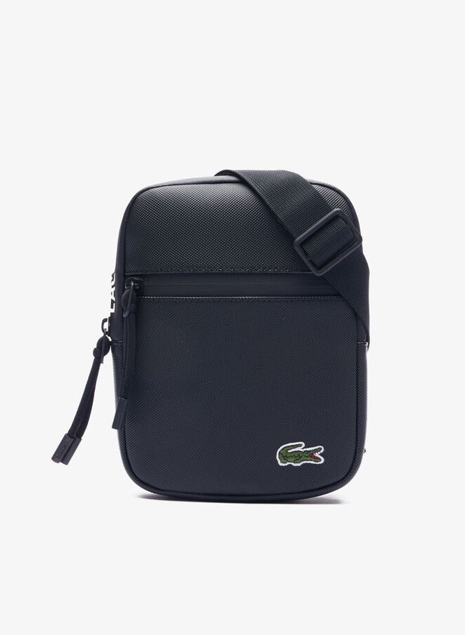 LACOSTE Buy LCST Men's Small Canvas Covered Flat bag - Image 1