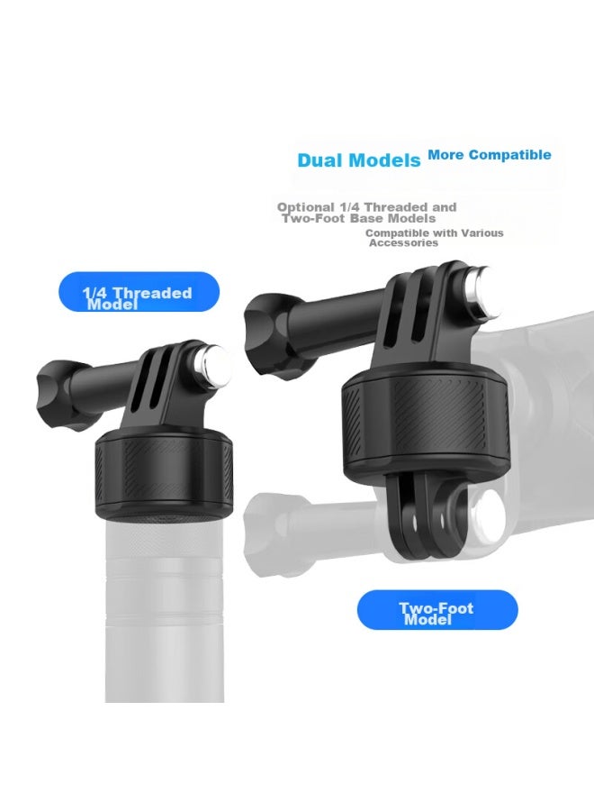 Surewo Magnetic Quick-release Adapter For Dji Action 5 Pro/6 And Gopro 13 Action Cameras, Compatible With Ace Pro, Mounting Base For Action 5/4/3 Accessories - Image 5