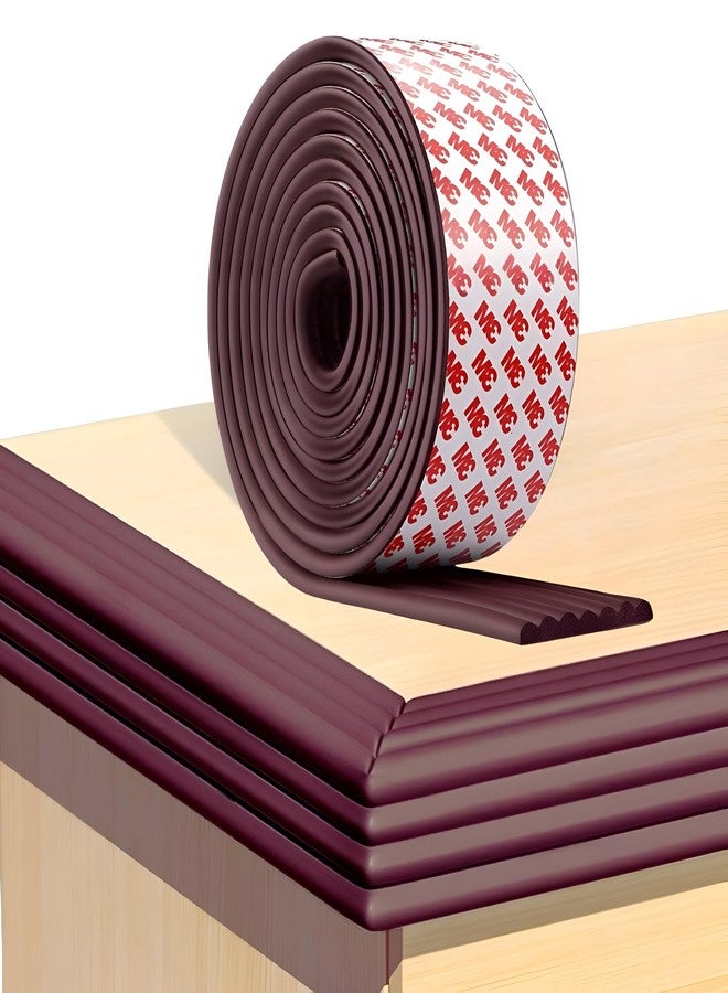 QZEMEL 1 PCS Baby Safety Edge Protector Strip - 6.8ft Table Corner Guard, Childproof NBR Foam Bumper with 2M Adhesive for Furniture, Desk, and Sharp Edges - Toddler Proofing Cushion Roll - Image 1