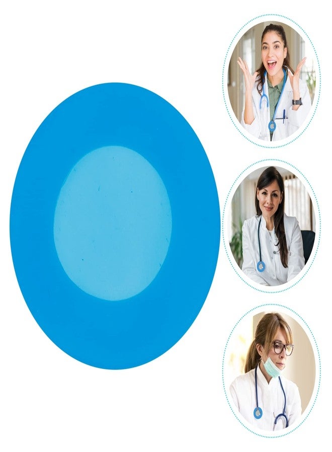 POPETPOP Silicone Stethoscope Protector, Head Cover & Diaphragm Replacement (Blue) 4.5x4.5CM - Image 3