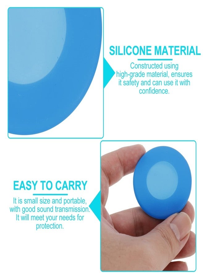 POPETPOP Silicone Stethoscope Protector, Head Cover & Diaphragm Replacement (Blue) 4.5x4.5CM - Image 5