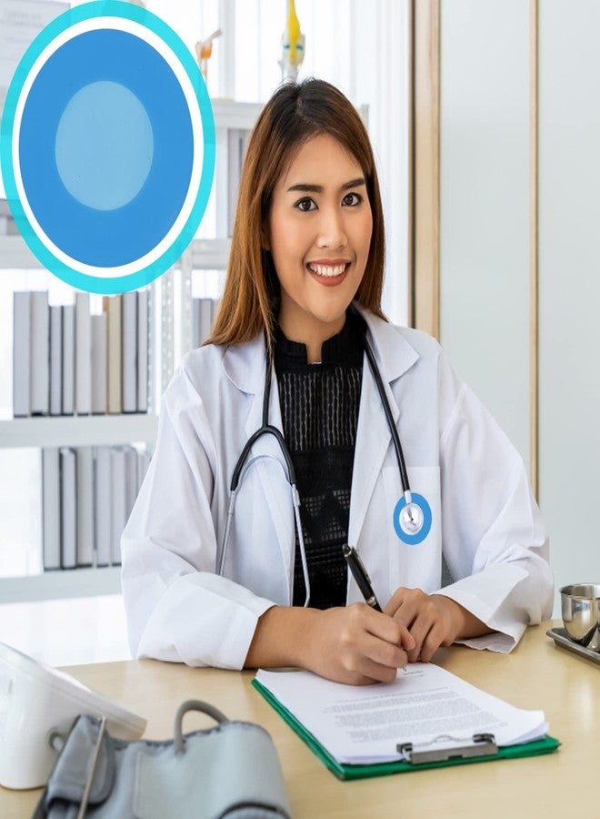 POPETPOP Silicone Stethoscope Protector, Head Cover & Diaphragm Replacement (Blue) 4.5x4.5CM - Image 4