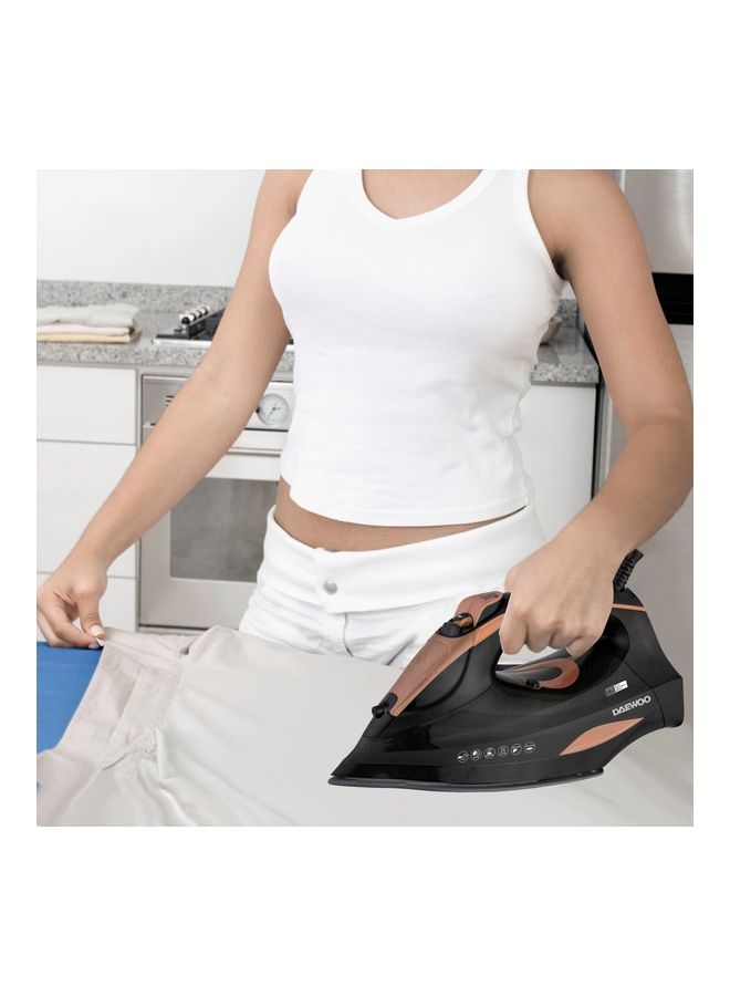 DAEWOO Steam Iron With Steam Burst, Spray Function, Self Cleaning, Anti Drip, Anti Calcium - Image 3