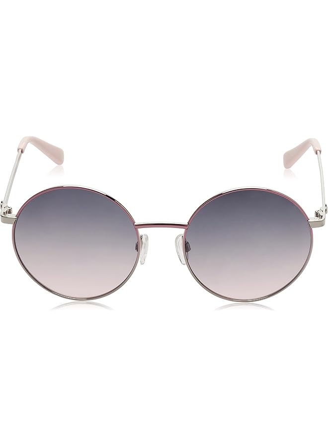 لوف موسكينو نظارة شمسية موسكينو لوف MOL037/S دائرية/بيضاوية الشكل غير مستقطبة للنساء، مقاس العدسة 55 مم، وردي/أخضر - Image 2