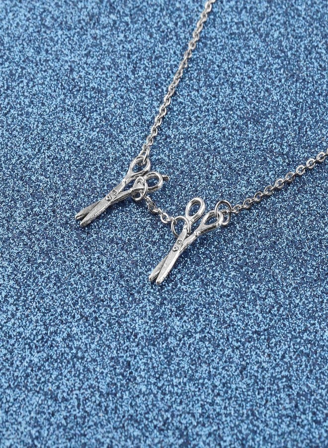 WUSUANED Funny Female Symbol Necklace Lesbian Pride Nekclace Two Scissor Lgbt Pendant Bisexual Jewelry WLW Pride Gift (Female Symbol Necklace) - Image 4