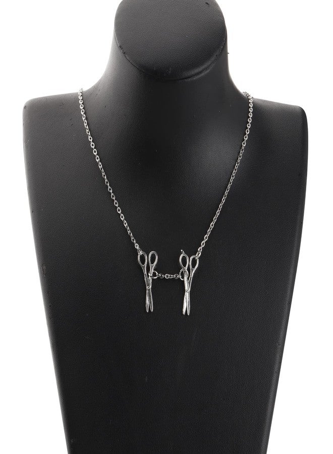 WUSUANED Funny Female Symbol Necklace Lesbian Pride Nekclace Two Scissor Lgbt Pendant Bisexual Jewelry WLW Pride Gift (Female Symbol Necklace) - Image 5