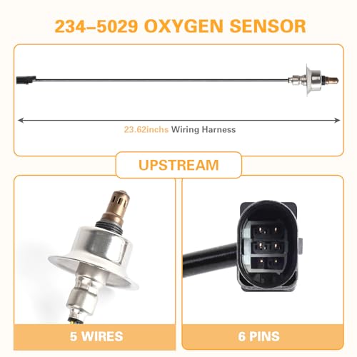 Nifeida 234-5029 234-4238 O2 Oxygen Sensor Upstream & Downstream Compatiable with 2009-2016 KIA Sportage Forte Sorento Rondo Optima 2.0L 2.4L & Hyundai Tucson Sonata Santa Fe 2.0L 2.4L - Image 2