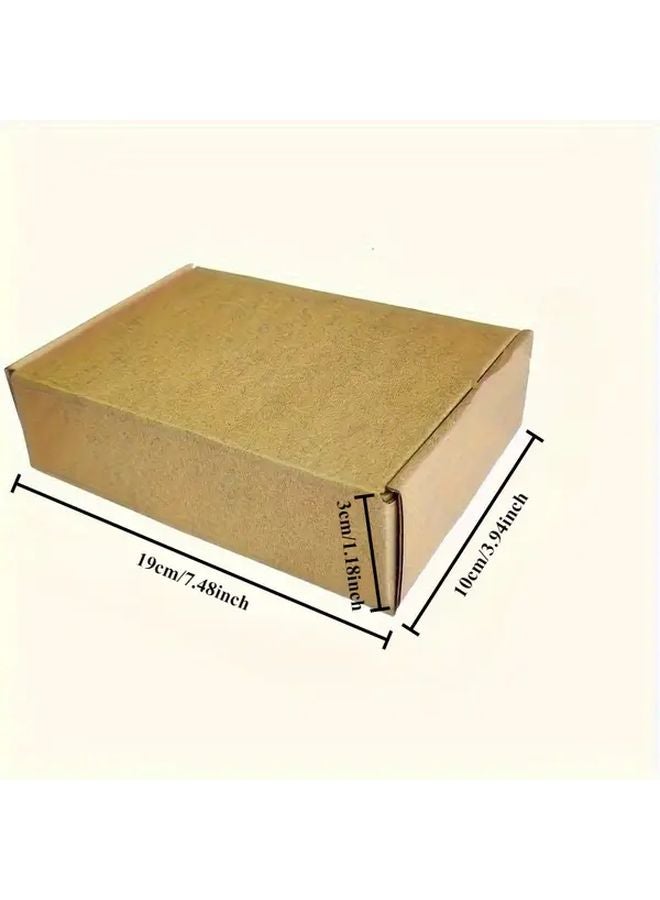 20 Pcs Corrugated Mailing Boxes Small Concave Convex Carton For Shipping Gifts - Image 3