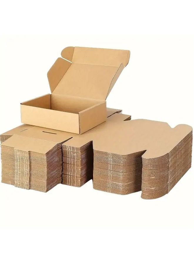 20 Pcs Corrugated Mailing Boxes Small Concave Convex Carton For Shipping Gifts - Image 4