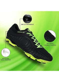 Nivia Dominator 2.0 Football Shoes for Men/Sports and Athletic Footwear with Upper Synthetic | Comfortable Football Shoes UK 9, US 10, EU 43  - Image 2