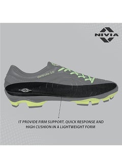 Nivia Dominator 2.0 Football Shoes for Men/Sports and Athletic Footwear with Upper Synthetic | Comfortable Football Shoes UK 9, US 10, EU 43  - Image 5