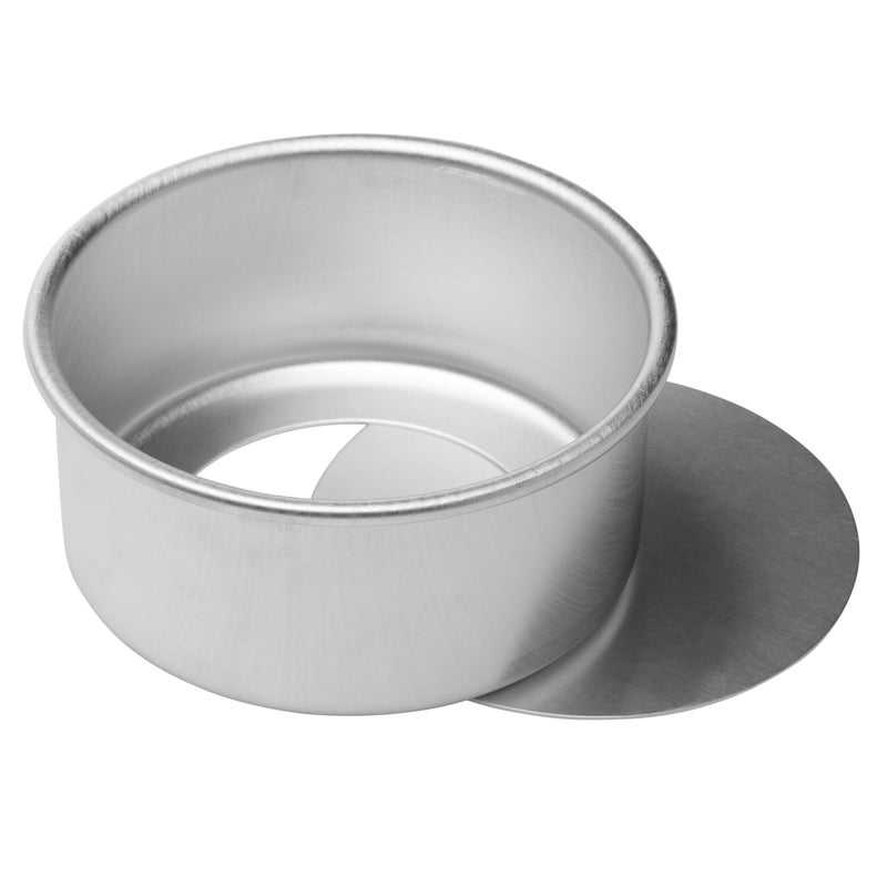 Ateco Aluminum Cake Pan with Removable Bottom 6 by 3Inch Round