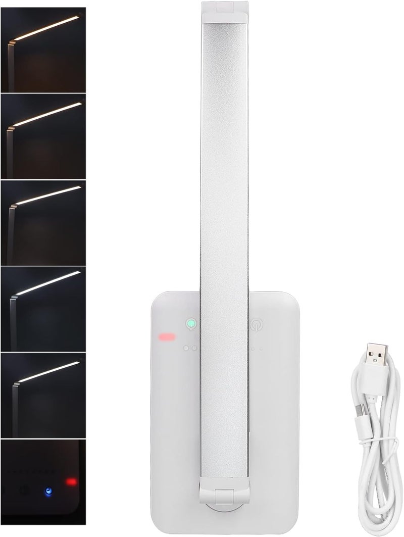 klarako LED Desk Lamp,Aluminium Alloy Folding Reading Lamp Adjustable 10 Brightness Gears Table Lamp for Home Office - Image 1