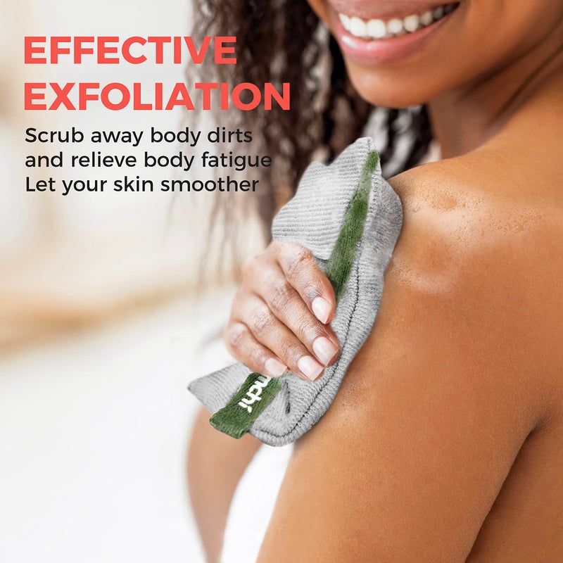 ZOMCHI 2 Pieces of Soap Bags with Gentle Roughness, Soap Savers for Bar Soap, Body Scrubbers for Use in Shower, Soap Exfoliating Bag - Image 2