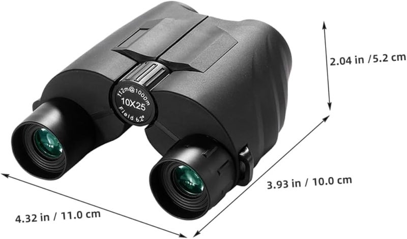 BESPORTBLE Compact Pocket Binoculars For Adults Bird Watching Stargazing Travel Theater With Night Vision - Image 3
