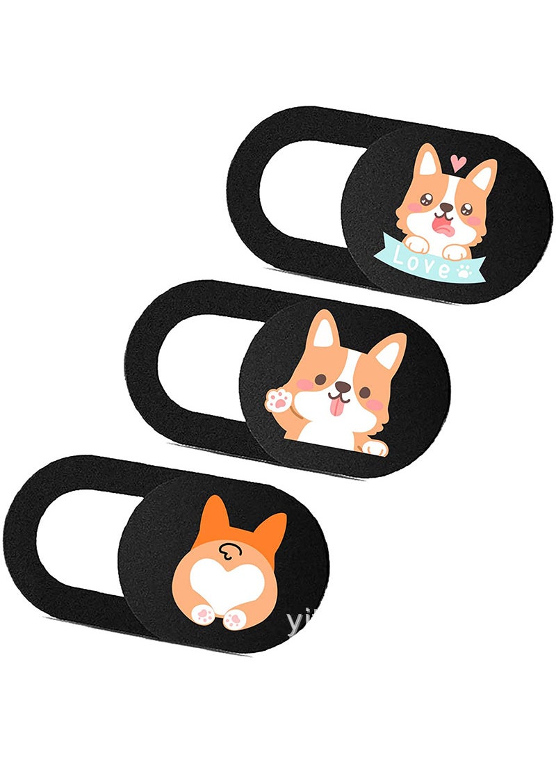 Generic Customized Pattern Anti-spy Camera Privacy Protection Cover For Mobile Phones Tablets Hidden Surveillance Lens Cap 1 Cute Cat 