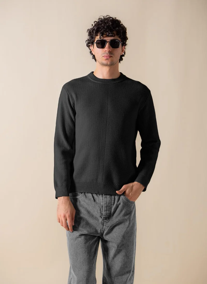 SHAPES TEXTURED COMFORT SWEATER