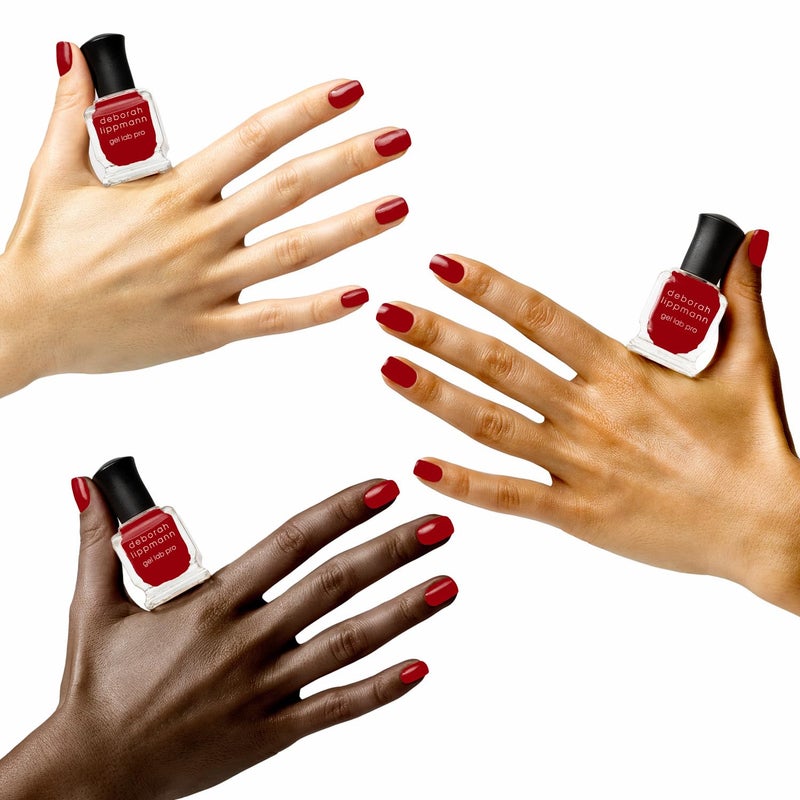Deborah Lippmann Gel Lab Pro Nail Polish Treatment Enriched for Health, Wear, and Shine No Animal Testing, 21 Free, Vegan Red and Purple Colors - Image 2