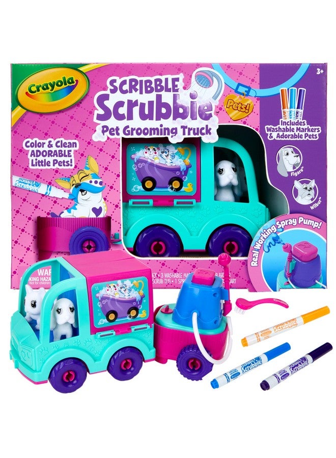 Crayola Scribble Scrubbie Pets! Beauty Salon Playset - Image 1