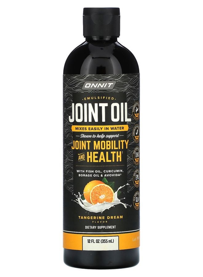 Onnit Joint Oil Tangerine Dream 12 fl oz (355 ml)