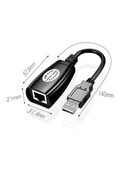 Y&D USB Extender Over RJ45 Cat 6/5/5e Adapter, Ethernet Splitter to Extension UP 50m/164ft, Compatible with Computers, Mobile Phones, Mice, Keyboards, U Disks, Printers, Cameras  - Image 5