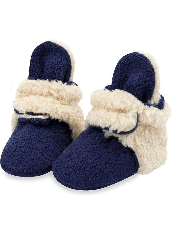 Zutano Zutano Unisex Fleece Baby Booties  - Image 1