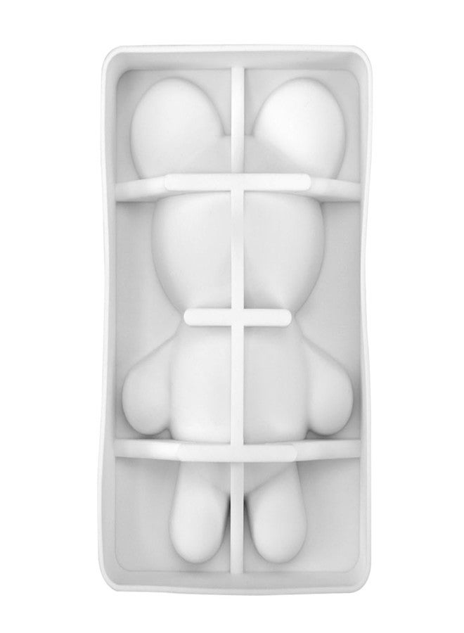 mostsom Big Size Bear Silicone Mold Fondant Molds DIY Cake Decorating Tools Sugarcrafts Clay Chocolate Molds Baking Tools (Bear J_7.84X5.24X1.68 inch) - Image 5