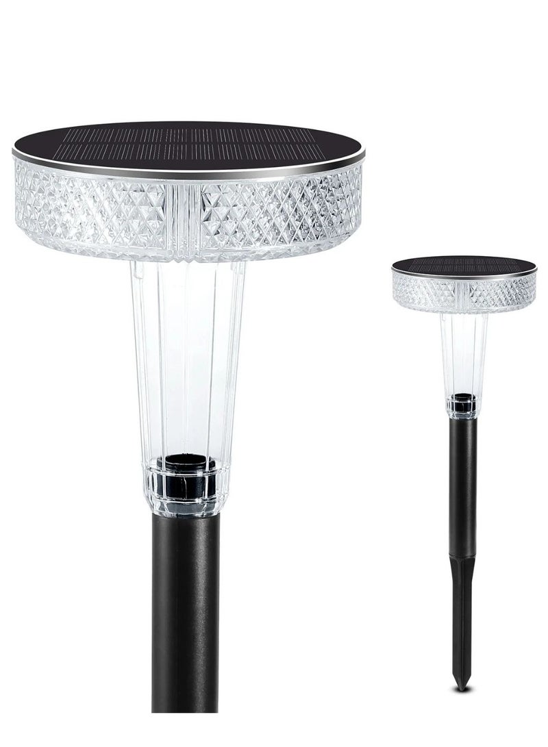 Shanny SHANNY Solar Spike Light Outdoor, IP66 Waterproof Solar Garden Light with 1 Pack - 4 Modes 7 Colors, Automatic Solar Lamp. Outdoor Solar LED Light for Garden, Pathway, Patio, Walkway, Lawn Home  - Image 4