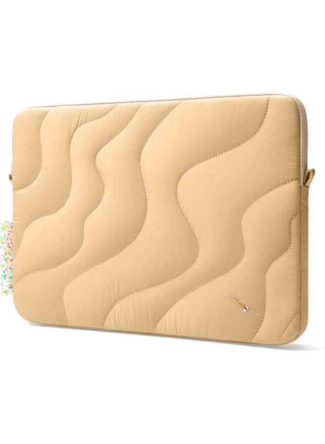 Tomtoc Terra-A27 360 Protective Puffy Laptop Sleeve for 14-inch MacBook Pro M4/M3/M2/M1 Pro/Max A3112 A3401 A3185 A2992 A2918 A2779 2024, 13.5/13.8-inch Surface Laptop 7(Copilot+ PC)/6/5/4/3 Eco-Friendly Laptop Sleeve - Image 2