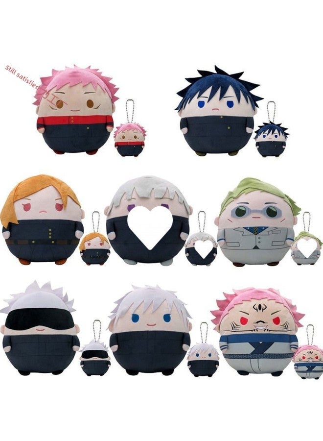 Spell Back To War Plush Doll Polygonum Stick You Ren Fu Hei Hui Five Enlightenment Dogs Roll Spine Seven Sea Jianren Doll-Specifications:Seven Seasons Buildren-Color:10cm Pendant