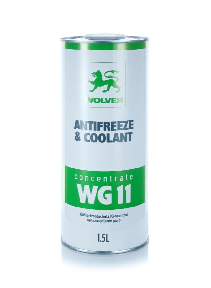 WOLVER Antifreeze & Coolant Concentrate WG11 oil Green 1.5 Liter