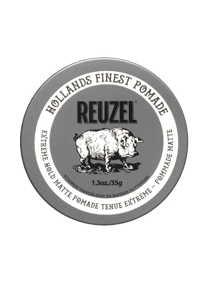 Reuzel Extreme Hold Matte Pomade - 3.38oz/95g - Image 2