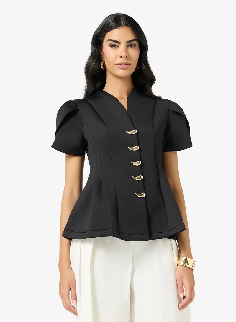 Peplum Blouse