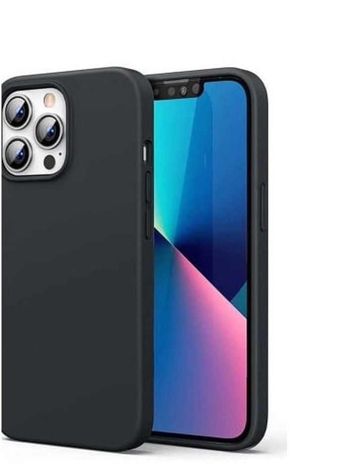 إيف علبة تغطية الصدمات السيليكون لـ iPhone 13 Pro Max Black - Image 1