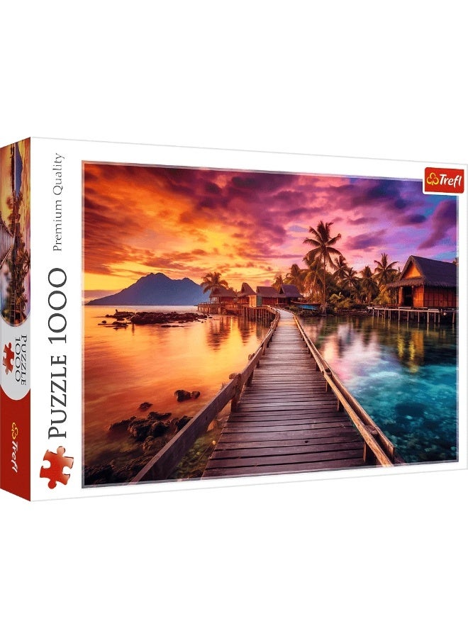 Trefl - Paradise Island Puzzle 1000 Pieces - 10928 - Image 1