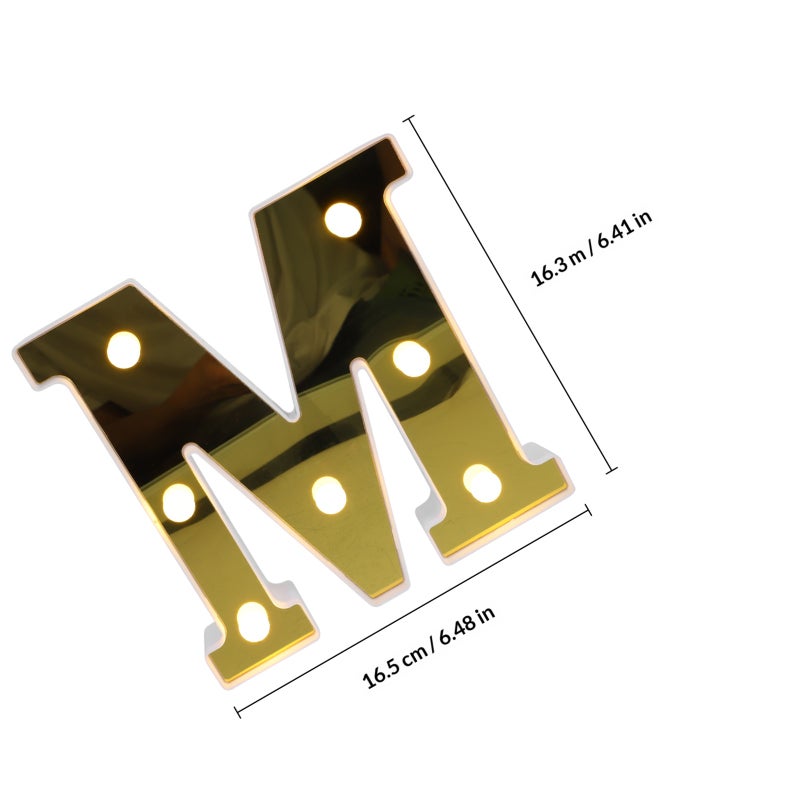 1 Set of MARRY ME Letter Design Lamp Wedding Proposal Decoration Lamp - Image 2