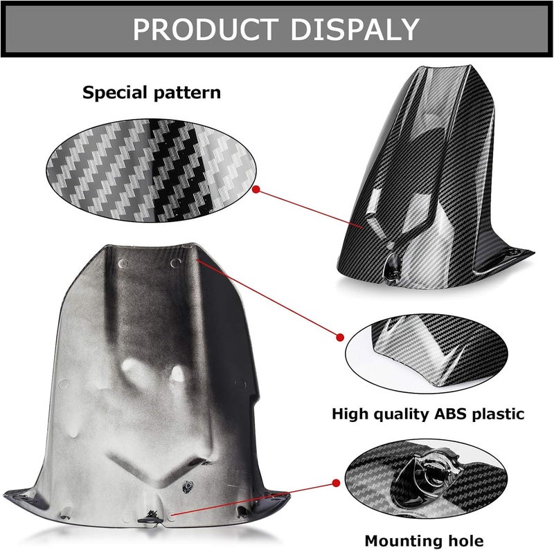 psler Rear Mudguard Tire Hugger for YZF R6 2003-2005 and for R6S 2006-2009 (Carbon) - Image 3