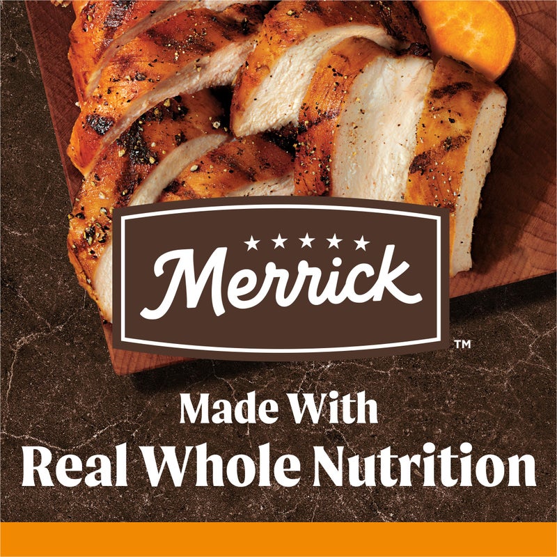 Merrick Premium Grain Free Dry Adult Dog Food, Wholesome And Natural Kibble With Real Chicken And Sweet Potato - 10.0 lb. Bag - Image 3