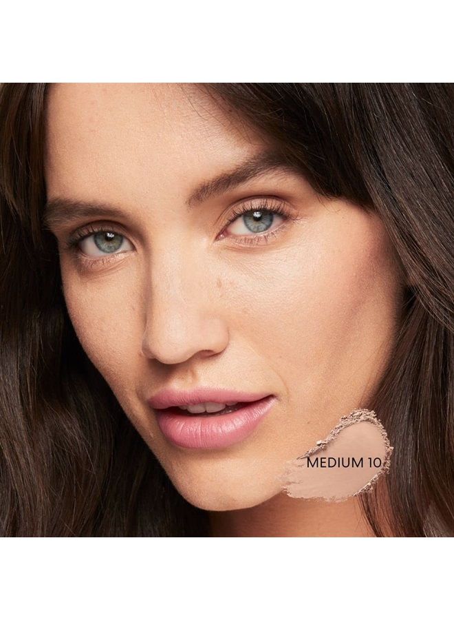 bareMinerals أساس معدني غير لامع SPF 15، مكياج أساس بودرة، تغطية قابلة للبناء، يقلل اللمعان، أساس خالي من التلك، نباتي - Image 1